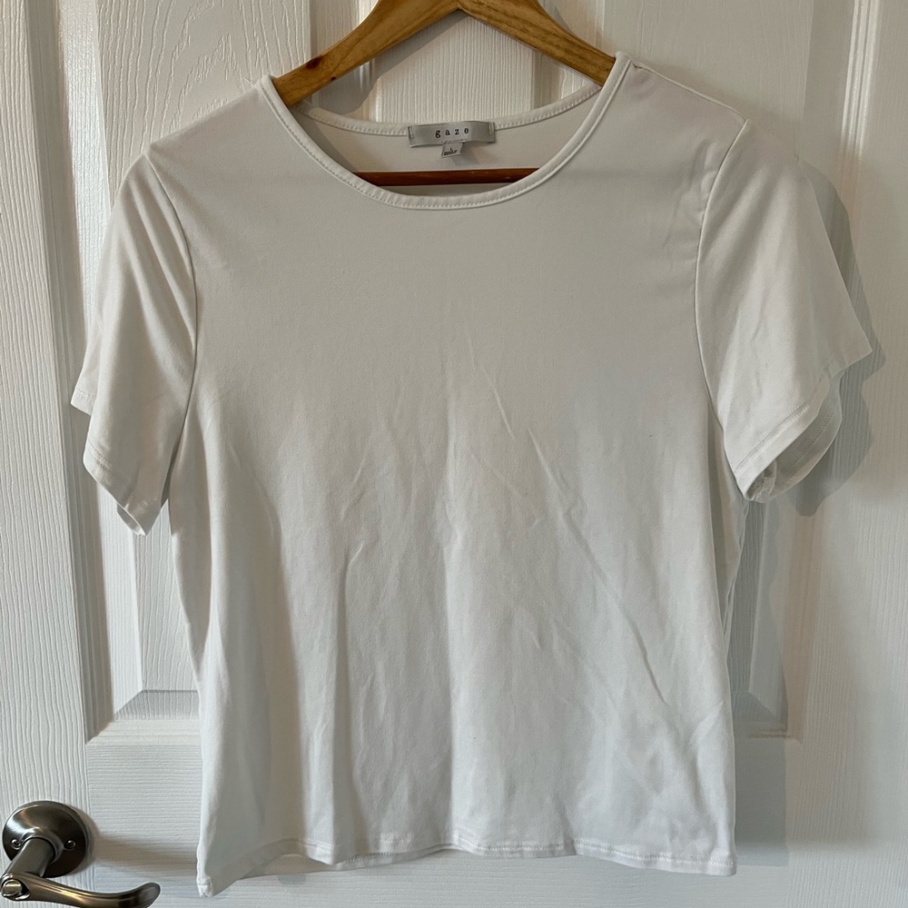 Basic Cropped T Shirts - Picture 4 of 4
